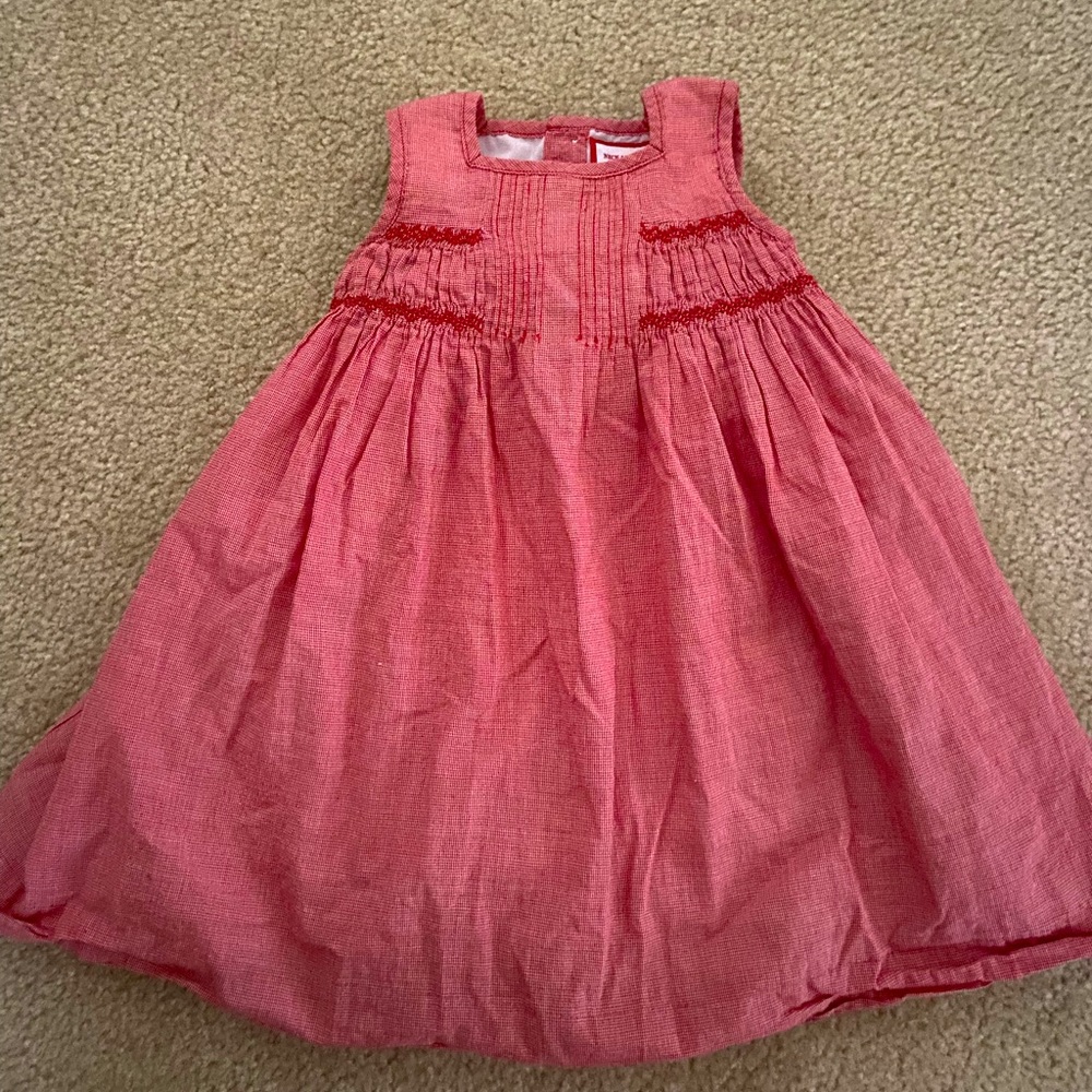 🇪🇸Made in Spain. Neck and Neck brand size 2-3Y girls dress. Cotton, lined.